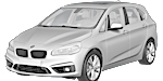 BMW F45 P1E98 Fault Code